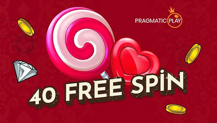 Betelli casino Pragmatic Play 40 free spin slot kampanyası